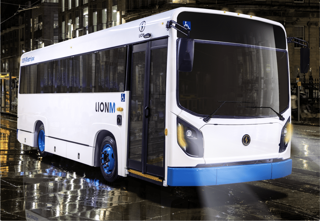 Lion Electric LIONM Paratransit Bus Hybrid and ZeroEmission Truck