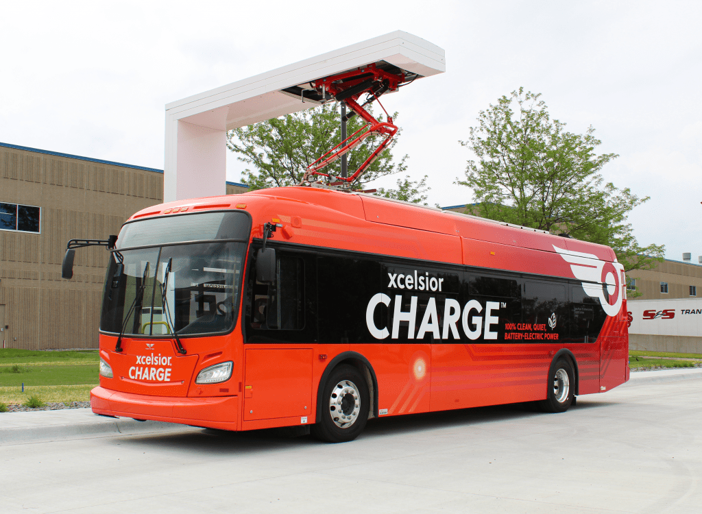 New Flyer XCELSIOR XE 35 Battery Electric Bus Hybrid and Zero