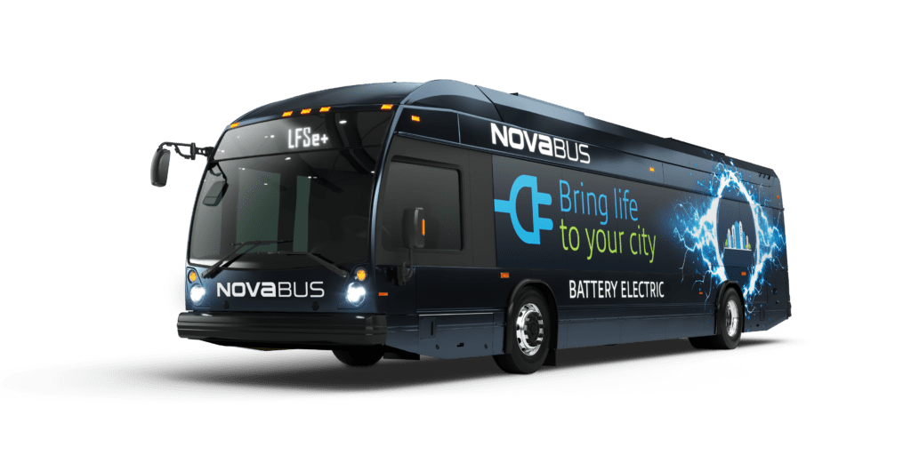 Nova Bus LFSe+ Long Range Battery Electric Bus Hybrid and Zero