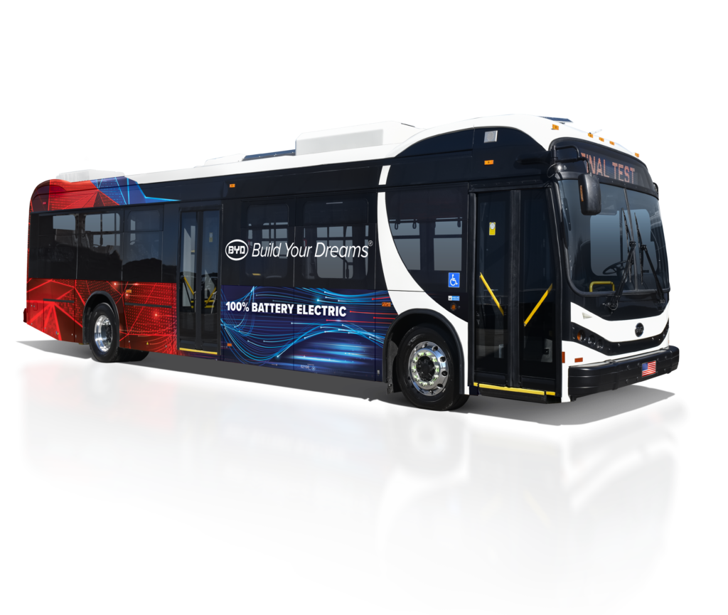 BYD K9MD Battery Electric Bus - Hybrid and Zero-Emission Truck and Bus ...