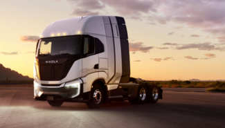MY23 Nikola TreFCEV Sunset Photo 230227