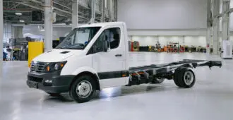 W4 CC Cab Chassis in Warehouse at Park 42, July 2023