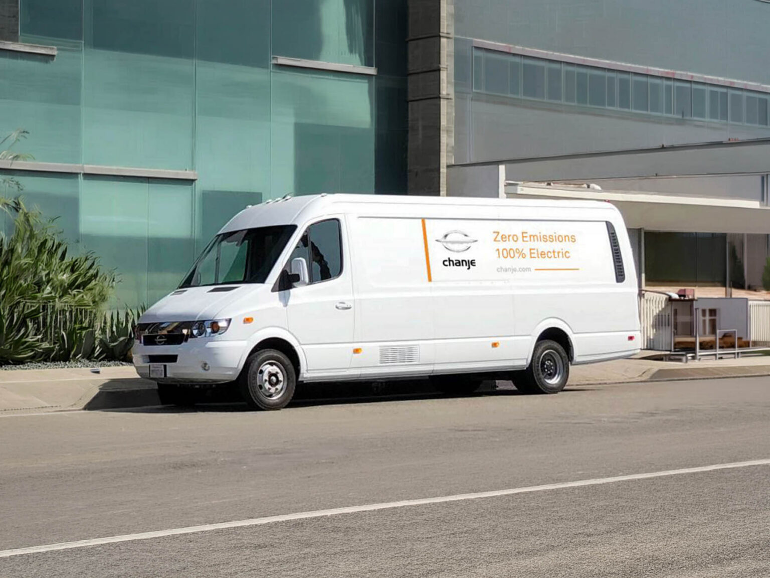 Chanje V8100 All-Electric Panel Van - Clean Truck and Bus Voucher ...